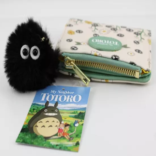 Her Universe Studio Ghibli My Neighbor Totoro Soot Sprites Charm Mini Wallet New