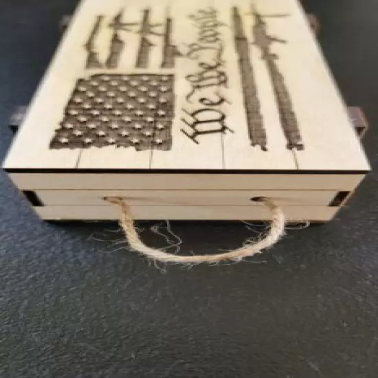 Custom Wooden Ammo Box