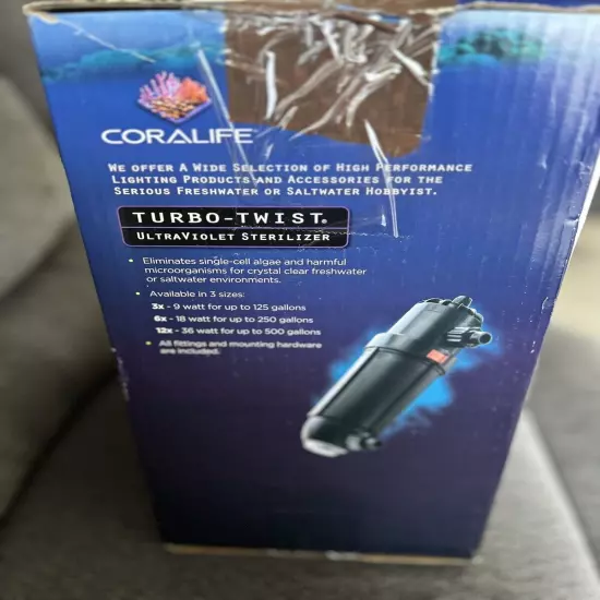 Coralife Super Skimmer 65 Reef Protien Skimmer Salt Water, HOB or In Sump