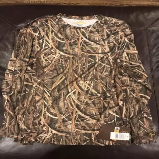 Gamehide Performance Long Sleeve Hunting Shirt Mossy Oak Shadow Grass Blades 2XL