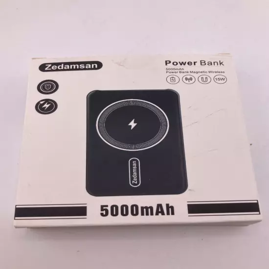 Zedamsan Power Bank 5000mAh magnetic wireless