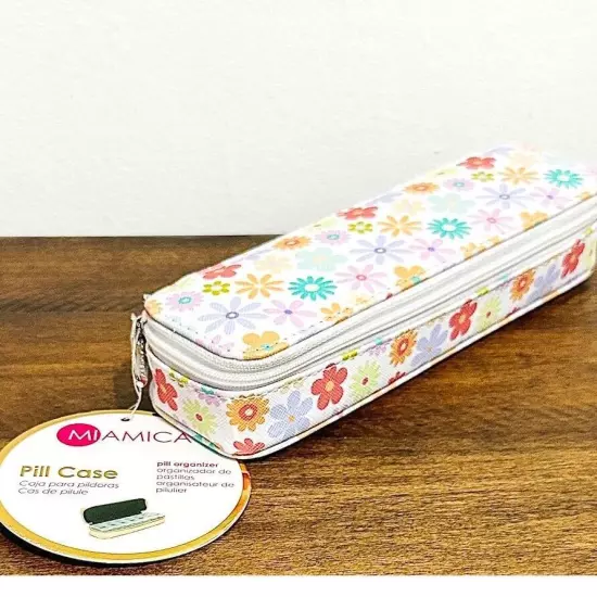 NWT: MIAMICA - Floral, Mod-Retro, Travel Accessory Set (4 pieces)