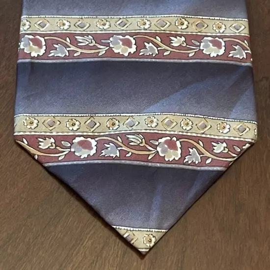 Vintage Barrington 100% Imported Silk Men’s Neck Tie Made In USA