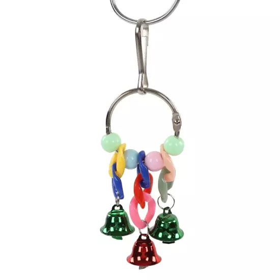 13pcs Swing Parrot Chewing Toy Set Rattan Chain Hanging Standing Climbing