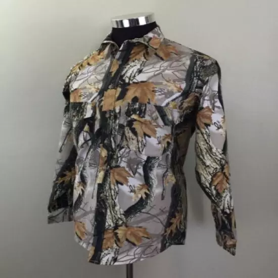 NEW Ideal Mens Sz S Camo Hunting Shirt Gods Country Camouflage USA Made Small