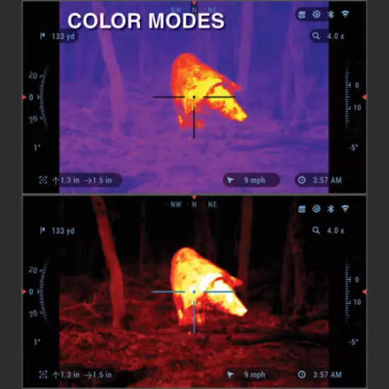 ATN ThOR 4 384 7-28x + FREE Set: QDM +Thermal Targets Set +SD Card +Fedex 2Day