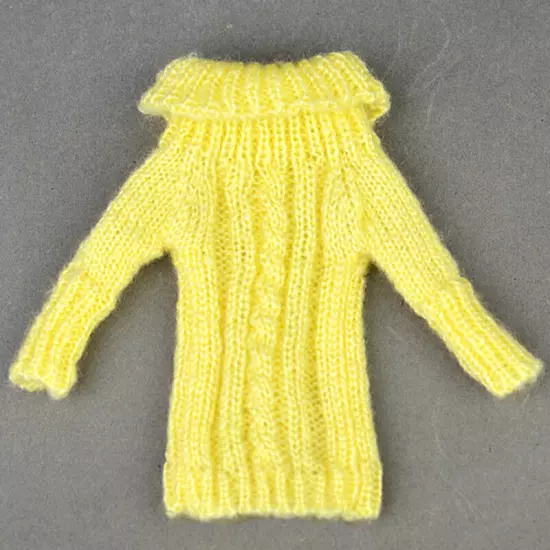 1:6 Accessories Knitted Handmade Sweater Top Coat Dress Clothes For 11.5" Doll