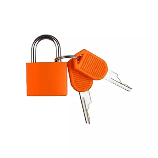 Suitcase Locks with Key Small Luggage Padlocks Metal Padlocks Mini Keyed Padlock