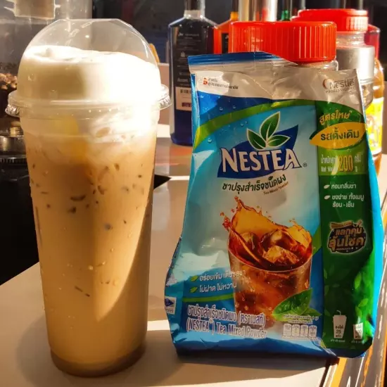 10 x 200g Nestea Unsweetened Instant Tea Mix Nestle Instant Tea Powder No Sugar