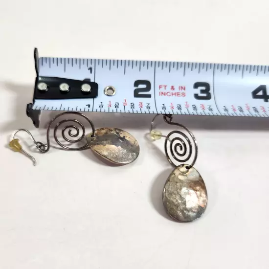 Piered Earrings Mixed Lot 925 RLM Soho Chicos Large Hoop Hammered Fashion Spiral