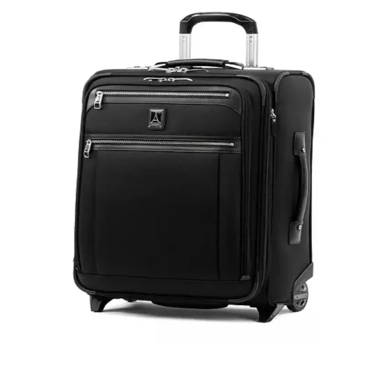 Travelpro Platinum Elite 22" Expandable Carry On Rollaboard Suitcase Black