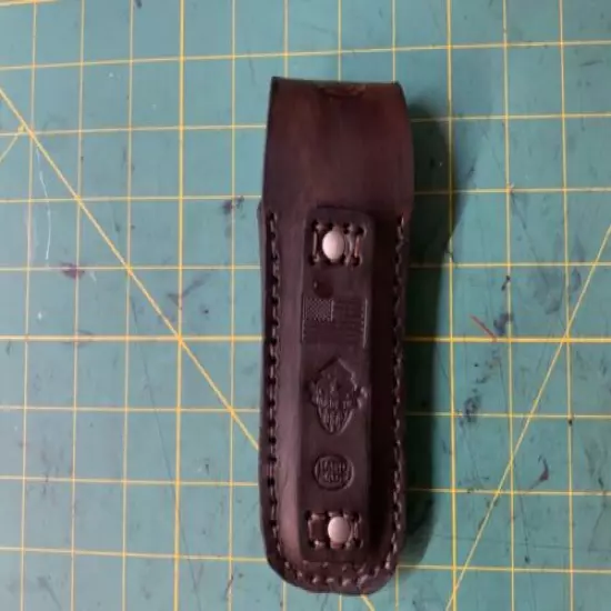 Handmade Leather Holster & 2 mag pouches 1911 Custom Carving