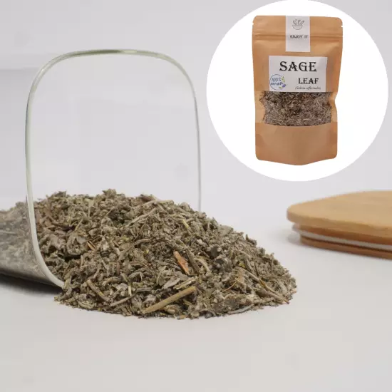 Sage Leaf Tea | Organic Sage Tea | Sage Leaves | Salvia officinalis