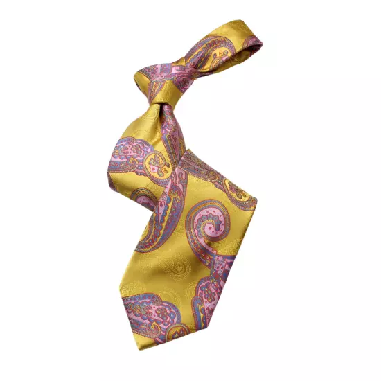 Simone 1 | Gold Paisley | Necktie