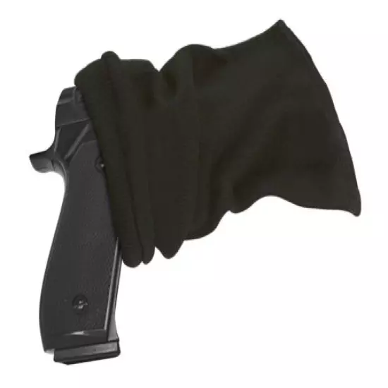 4 pcs 14'' Black Tactical Shooting Silicone Treated HandGun Pistol Sock Holster