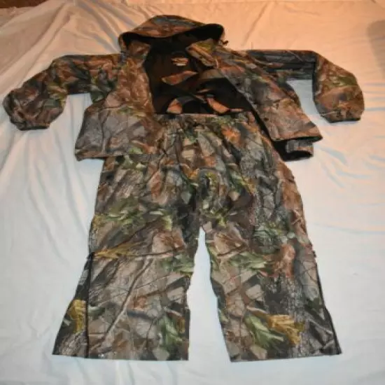 MENS REALTREE Unisex XX LARGE Camouflaged Hunting Rain Jacket pants +++ EUC