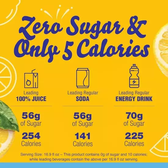 Crystal Light Sugar-Free Lemon Iced Tea On-The-Go Powdered Drink Mix 120 Count