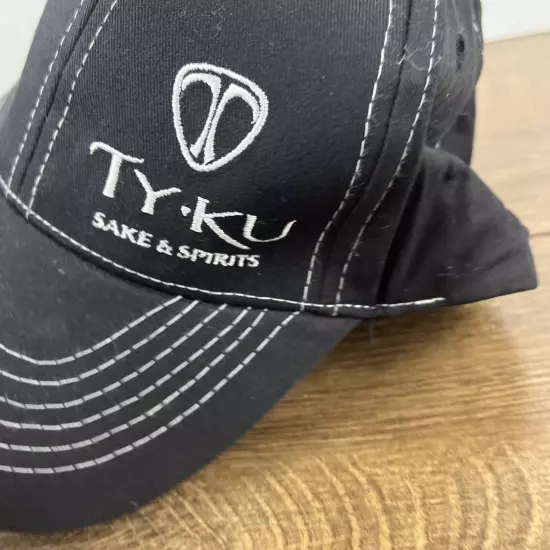 Ty KU Cap Hat Black Cap Hat Adjustable Hat Black Adult Hat