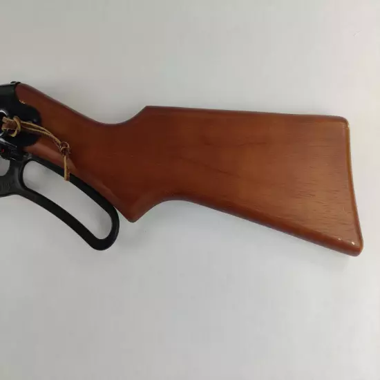 Daisy Model 1938 Red Ryder BB Gun .177 BB Black, Wood Stock Lever Action