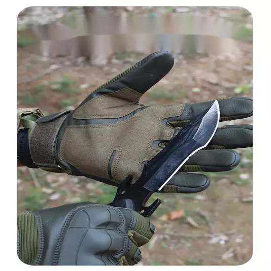 US Army Military Men's Tactical gloves Touch screen windproof full finger gloves