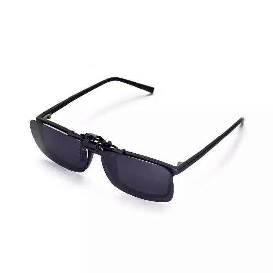 Walleva Polarized Replacement Lenses for Clip-on Flip-up Sunglasses for Driving