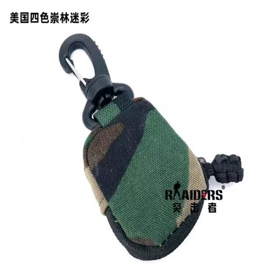 EDC Tactical Waist Pack Portable Glasses Cloth Expansion Small Bag