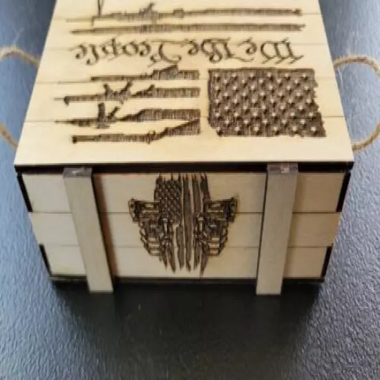 Custom Wooden Ammo Box