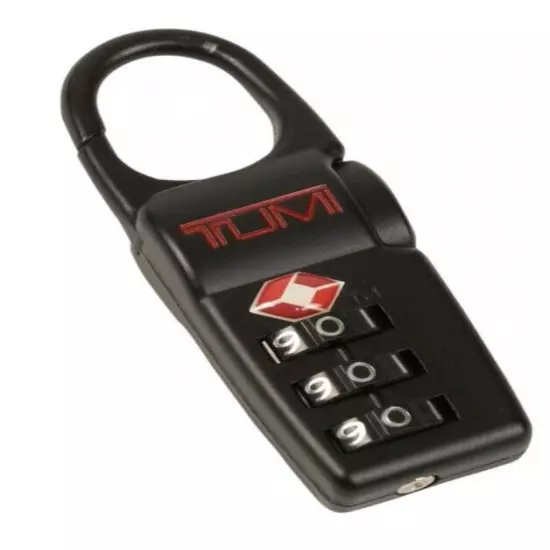 New Tumi Alpha Black TSA Luggage Combination Lock 