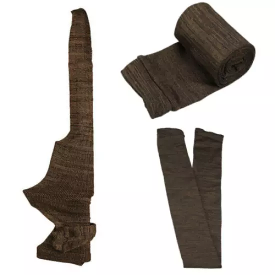 Brown 54" Silicone Treated Gun Sock Rifle Shotgun Airgun Hunting Storage Sleeve