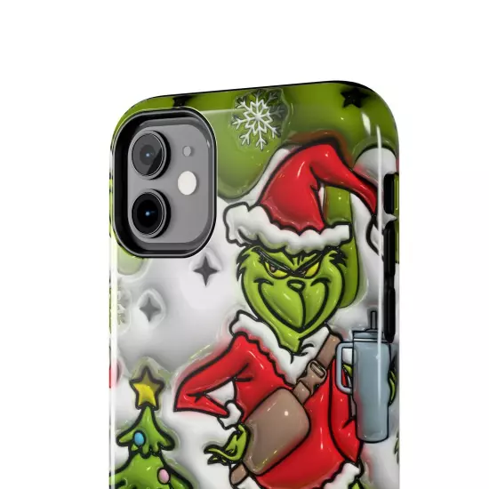 Grinch Tough Phone Cases Samsung S20 S21 S22 S23 Iphone 15 14 13 12 11