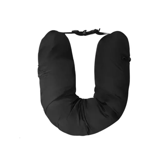 Fillable Travel Neck Pillow Travel Storage Bag Adjustable U-Shapes Pillow