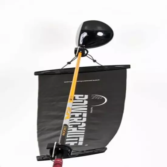 Powerchute Swing For Life Golf Swing Trainer for Driver or 3-Wood, Jason Zuback