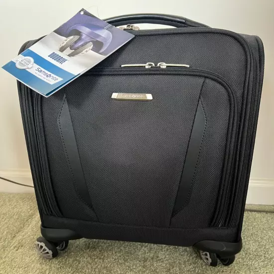 SAMSONITE Duodrive 105253-1041 Black 2.9 lb 14 in Laptop MD Carry-on NWT