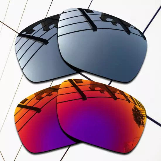 TRUE POLARIZED Replacement Lenses for-Oakley Fuel Cell OO9096 Multi-Colors