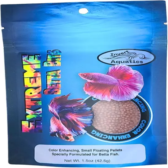 Extreme Color Betta Bits - Ultra-Color Enhancing Floating Pellets Betta Food