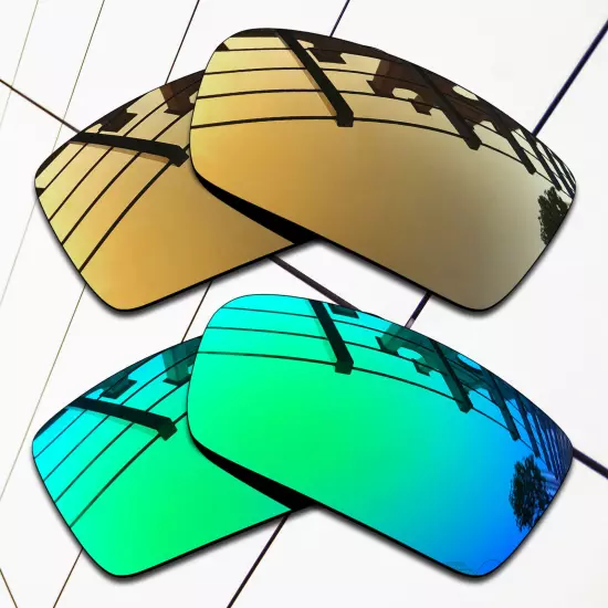 TRUE Polarized Replacement Lenses for-Oakley Gascan Frame OO9014 Multi-Colors