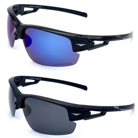 VERTX Sport Sunglasses New Wrap Around FISHING DRIVING GOLFING polarized 5028