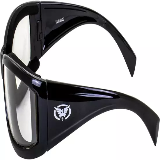 Transition Stray Cat 24 Motorcycle Sunglasses with Clear to Smoke Anti-Fog Photo