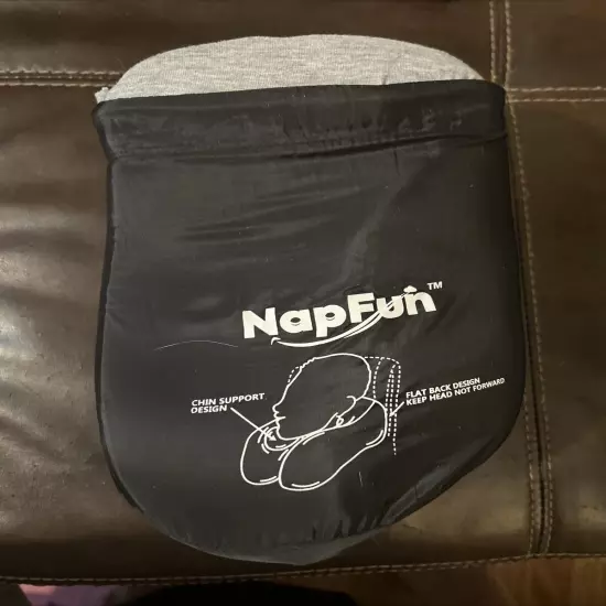 napfun Neck Pillow for Traveling Upgraded Travel Neck Pillow for Airplane Unused