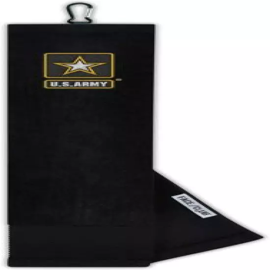 U. S. ARMY Wincraft Embroidered Dual-Textured 16 x 24 GOLF TOWEL NEW!