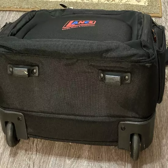 Lance Rolling Padded Computer Bag Can Be Used As Carry On Advertising