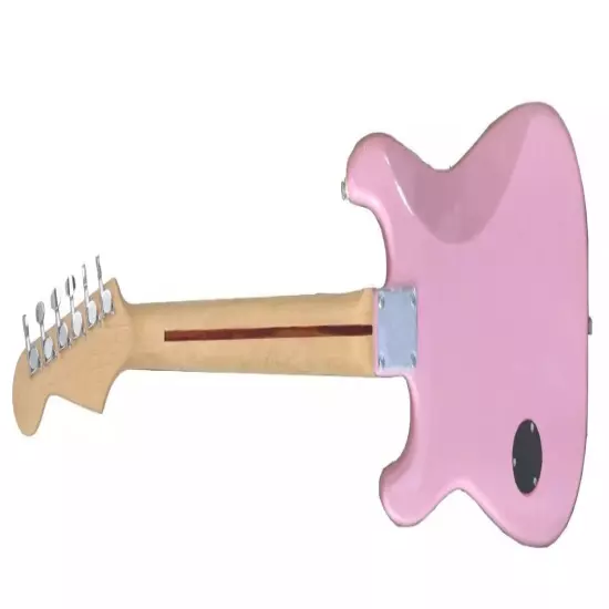 Fishbone PINK Guitar 2024 Pink Hello kitty With fishbone gig bag, Strap, Picks