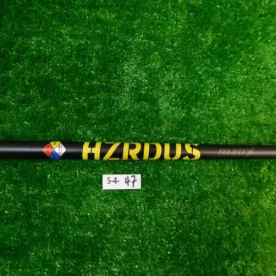 Project X HZRDUS Yellow 6.5 63g X-Stiff Wood Shaft 46" NEW