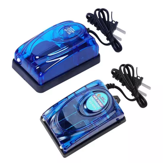 Silent Fish Tank Air Pump Aquarium Pond Oxygen Pump