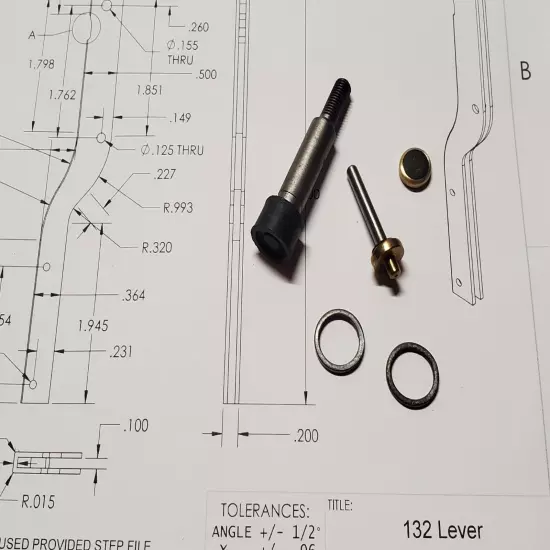 Benjamin 130,132,137 pistol seal kit