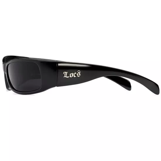 LOCS Hardcore Gangster Sunglasses Classic Lowrider Biker Cholo Designer Eyewear