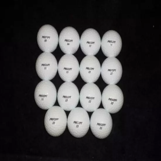 15 Precept Laddie Extreme Golf Balls