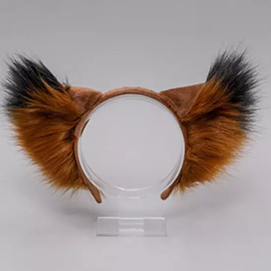 Simulation Animal Ears Plush Animal Wolf Ears Headband Fox Cat Ears