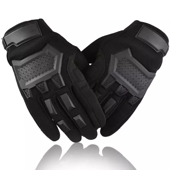 Tactical Military Gloves Full Finger Motorcycle Combat Hunting Shooting Gloves