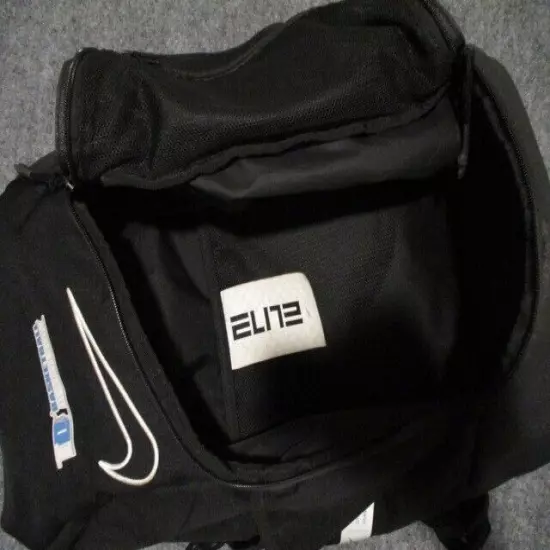 Nike Elite Hoops Basketball Backpack Bag Black TD Basketball Academy Logo